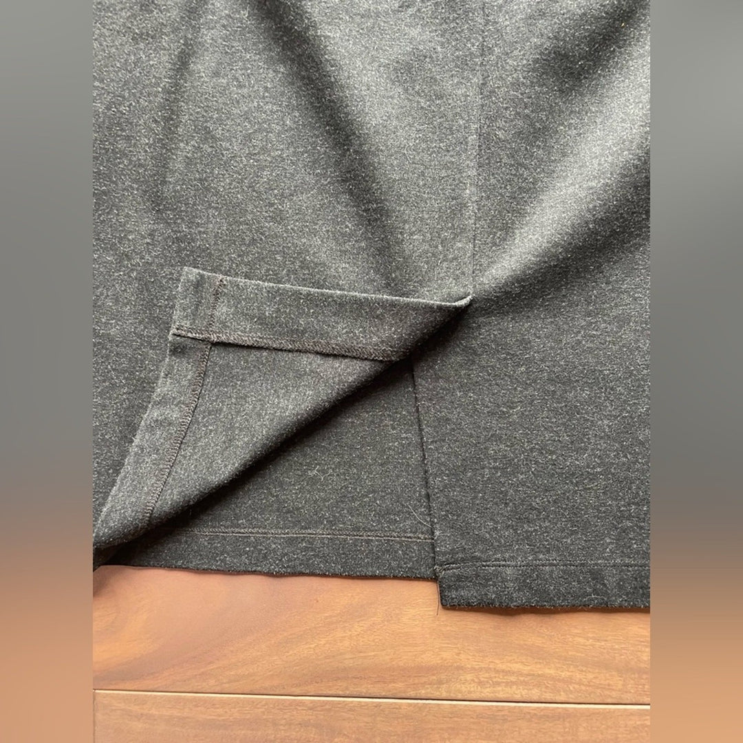 Eileen Fisher Grey Pencil Skirt Size XL