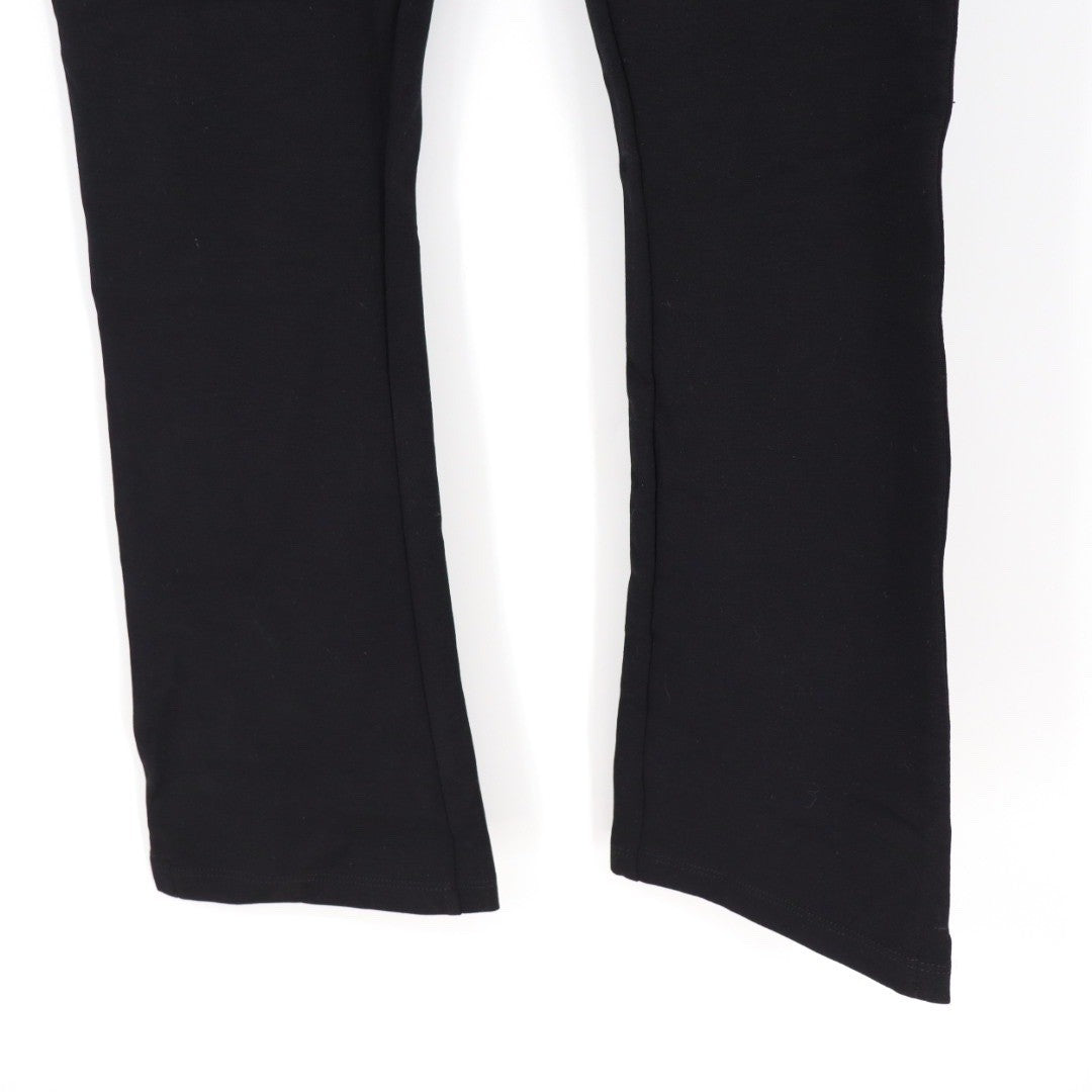 American Giant Black Flared Leggings Pants Women's Size 0