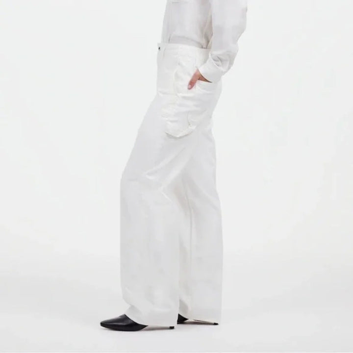 Madewell Alexa Chung for Madewell Workwear Jeans in True White Size 27