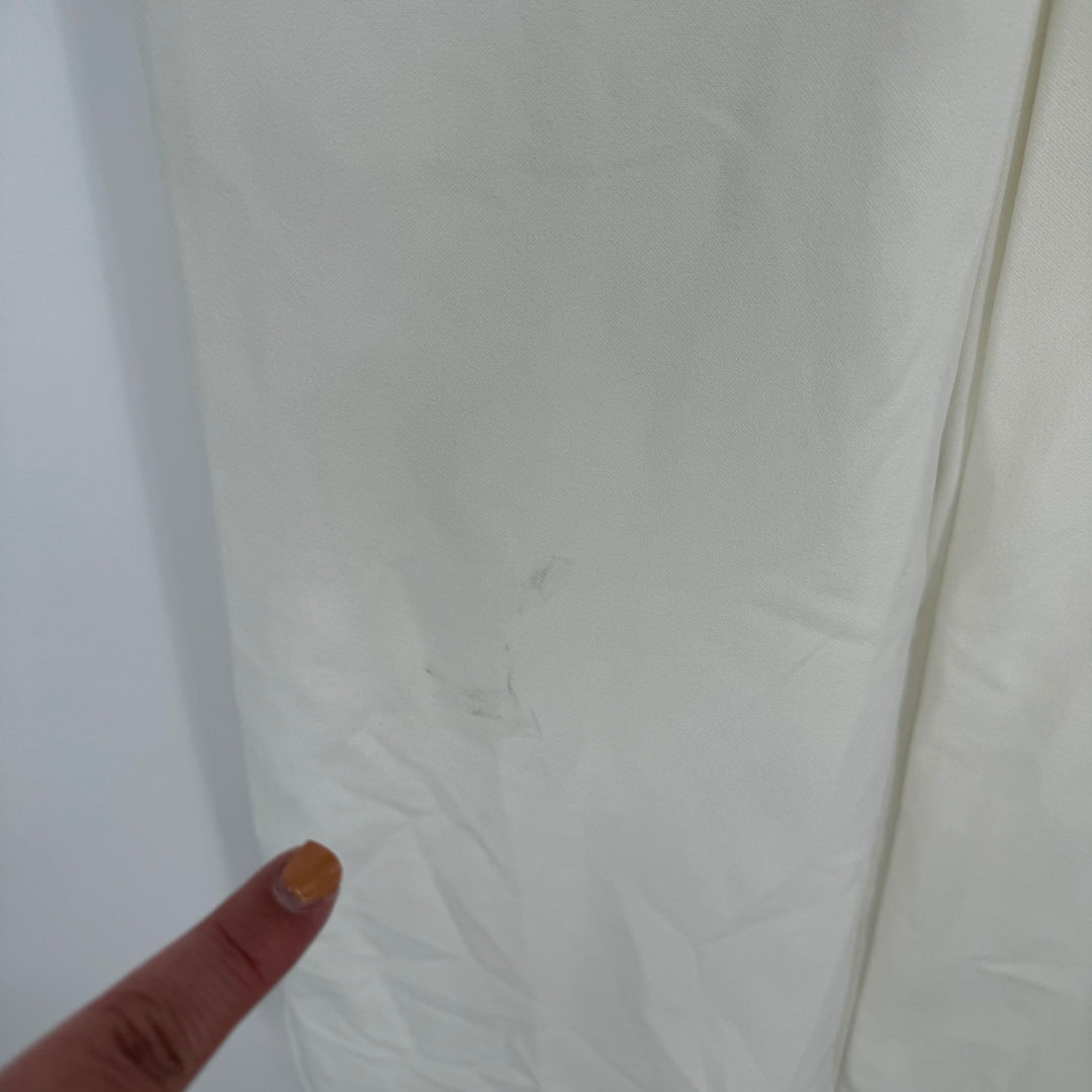 Lulus Power of Love White Strapless Jumpsuit Size S