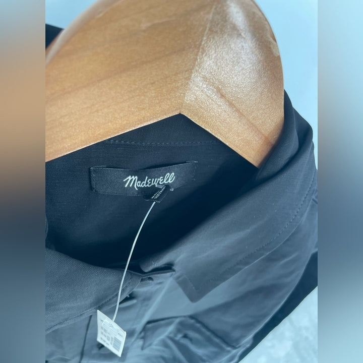 Madewell Western Shirt in Linen Blend Size 6