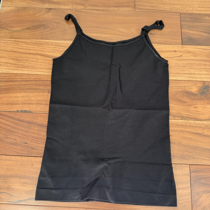 Shapermint Essentials All Day Every Day Scoop Neck Cami Top Womens XL Black