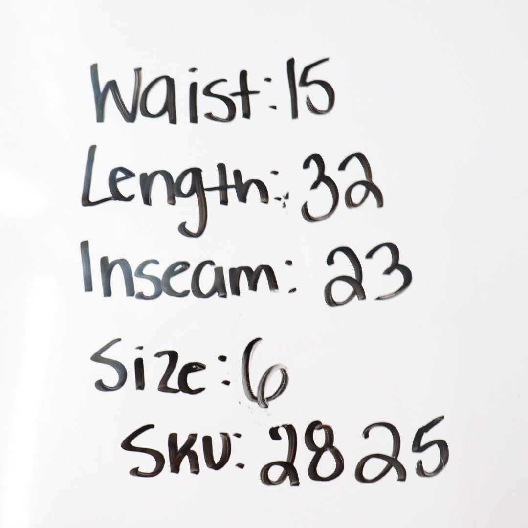 American Giant Black Bootcut Leggings Pants Womens Size 6 Made in USA