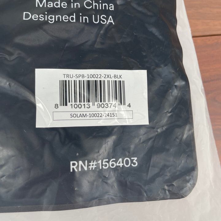 TrueKind Daily Comfort Wirefree Shaper Bra Black 2XL