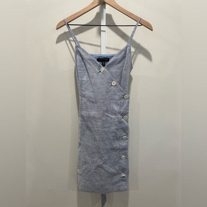 Banana Republic Button-Front Mini Dress Size 4