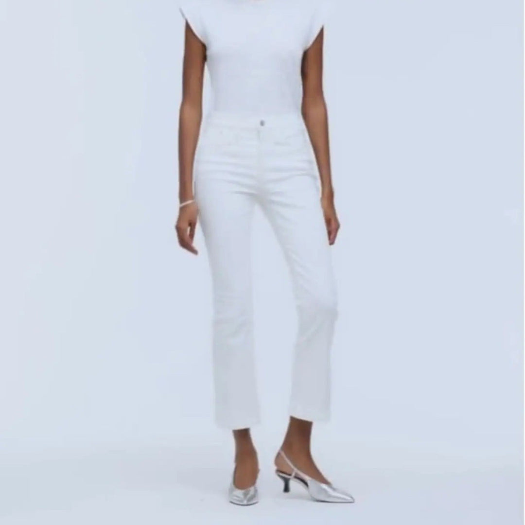 Madewell Mid-Rise Kick Out Jeans Size 24