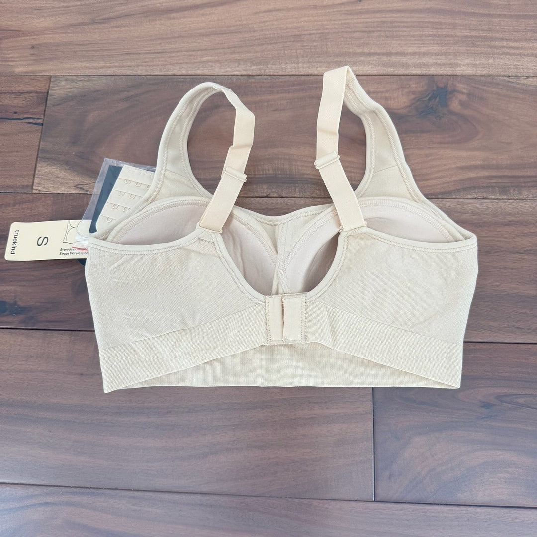 truekind Everyday Comfort Straps Wireless Shaping Bra Chai Size S