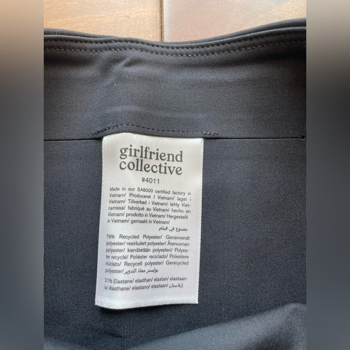 Girlfriend Collective Plum High-Rise Bike Short Size XS