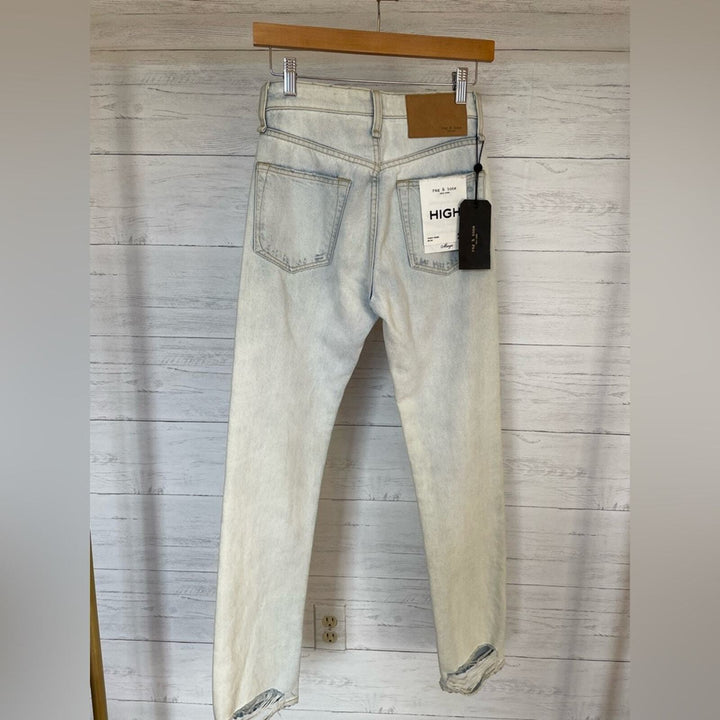 Rag & Bone Maya High-Rise Slim Jeans Size 23