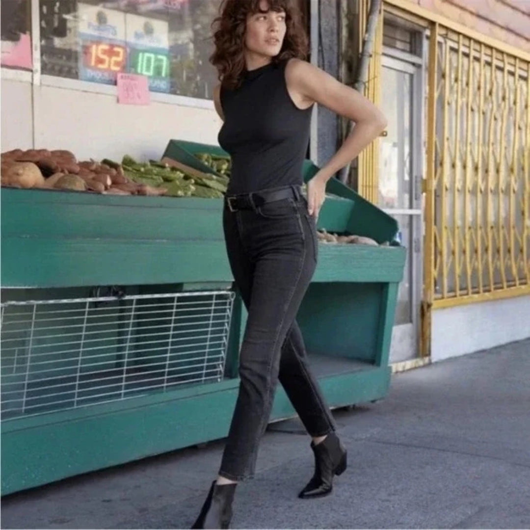 Everlane The High Rise Straight Jean Size 25