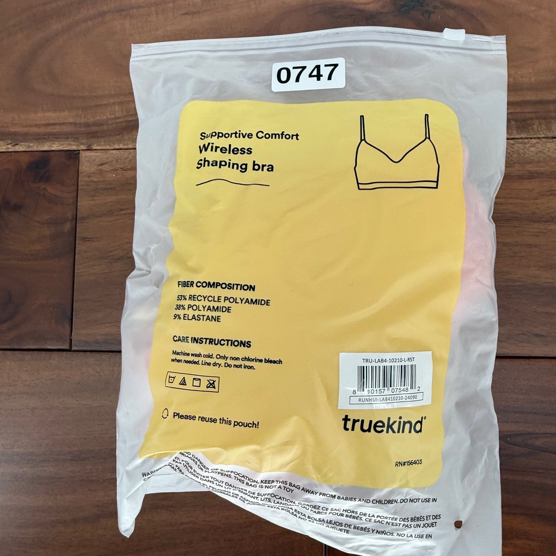 Truekind Supportive Comfort Wireless Shaping Bra Seamless
