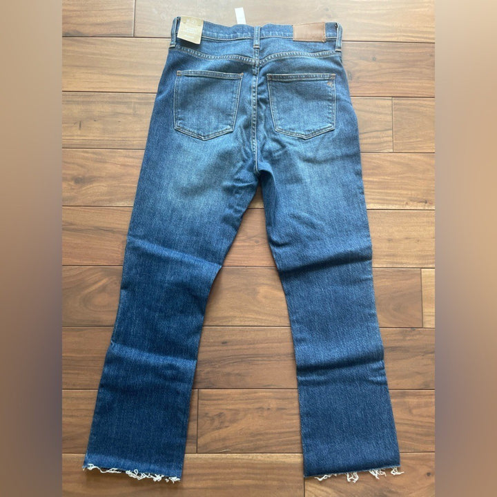 Madewell 10" High Riser Demi Boot Jeans Size 27
