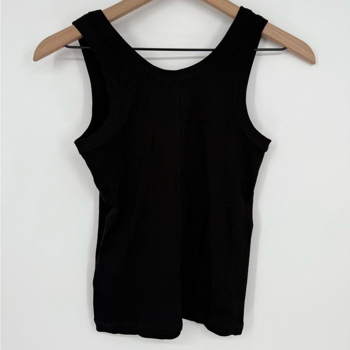 Madewell Regenerative Cotton Ribbed Scoopneck Tank Size XS