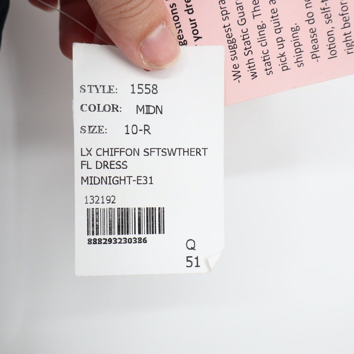 After Six Contoured Wide Strap Sweetheart Maxi Dress Midnight Size 10