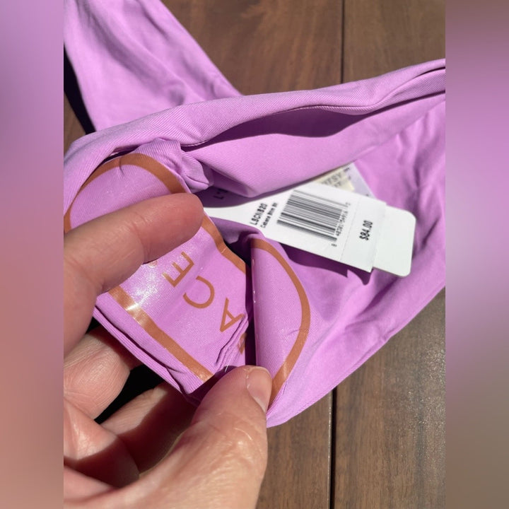 L Space Cabana High Leg Cheeky Bikini Bottom Size M