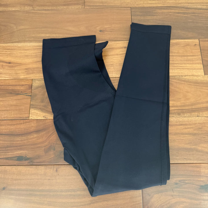 Shapermint Empetua High Waisted Shaping Ankle Leggings Womens XL Blue Seamless