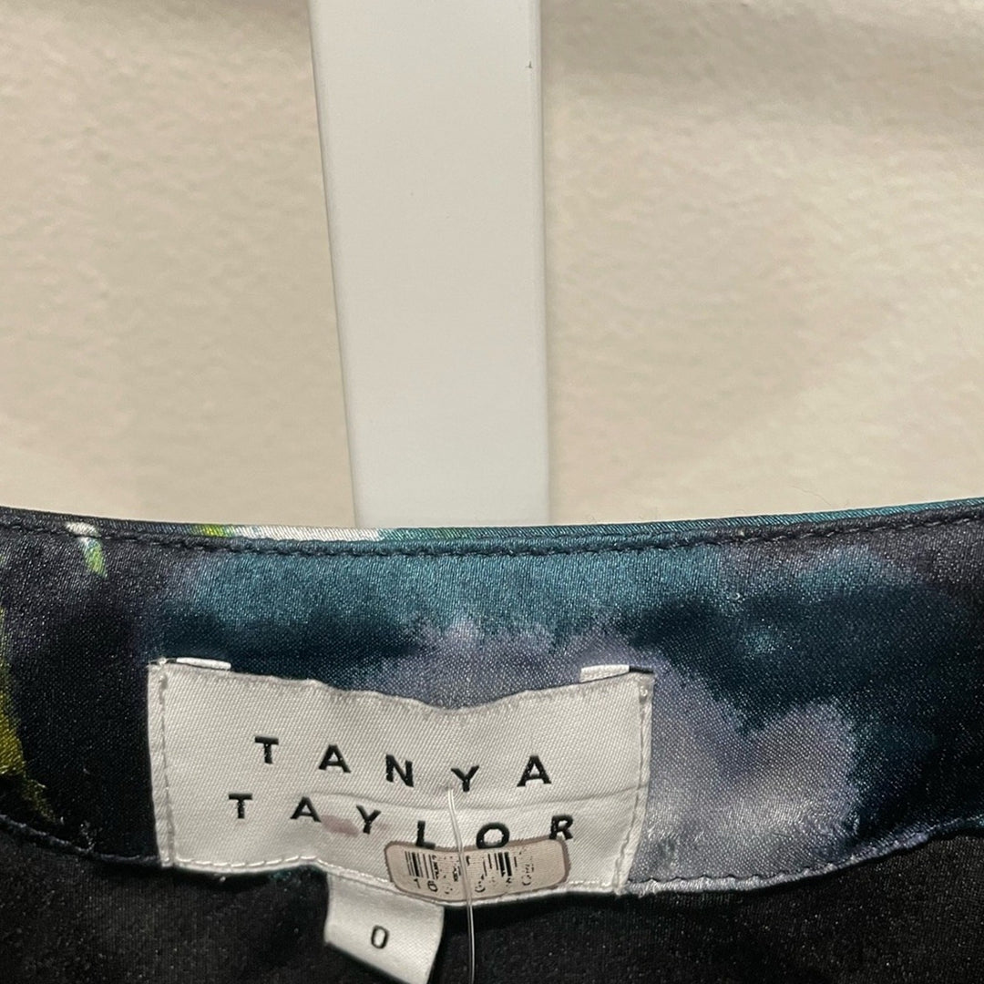 Tanya Taylor Luna Floral Gathered Maxi Dress Size 0