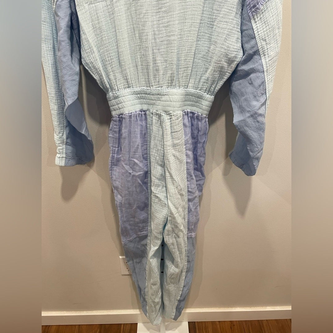 Paradised Blue Kelsey Jumpsuit Size XS