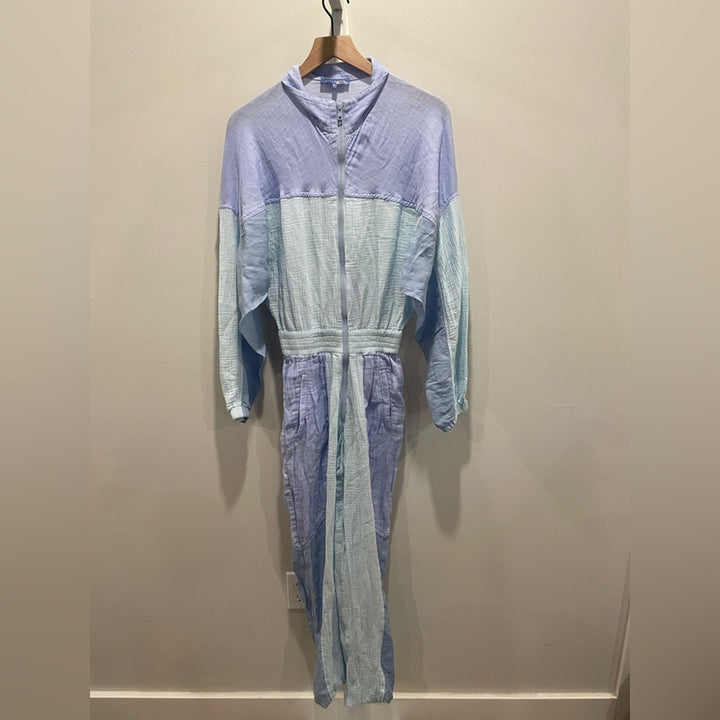 Paradised Blue Kelsey Jumpsuit Size XS