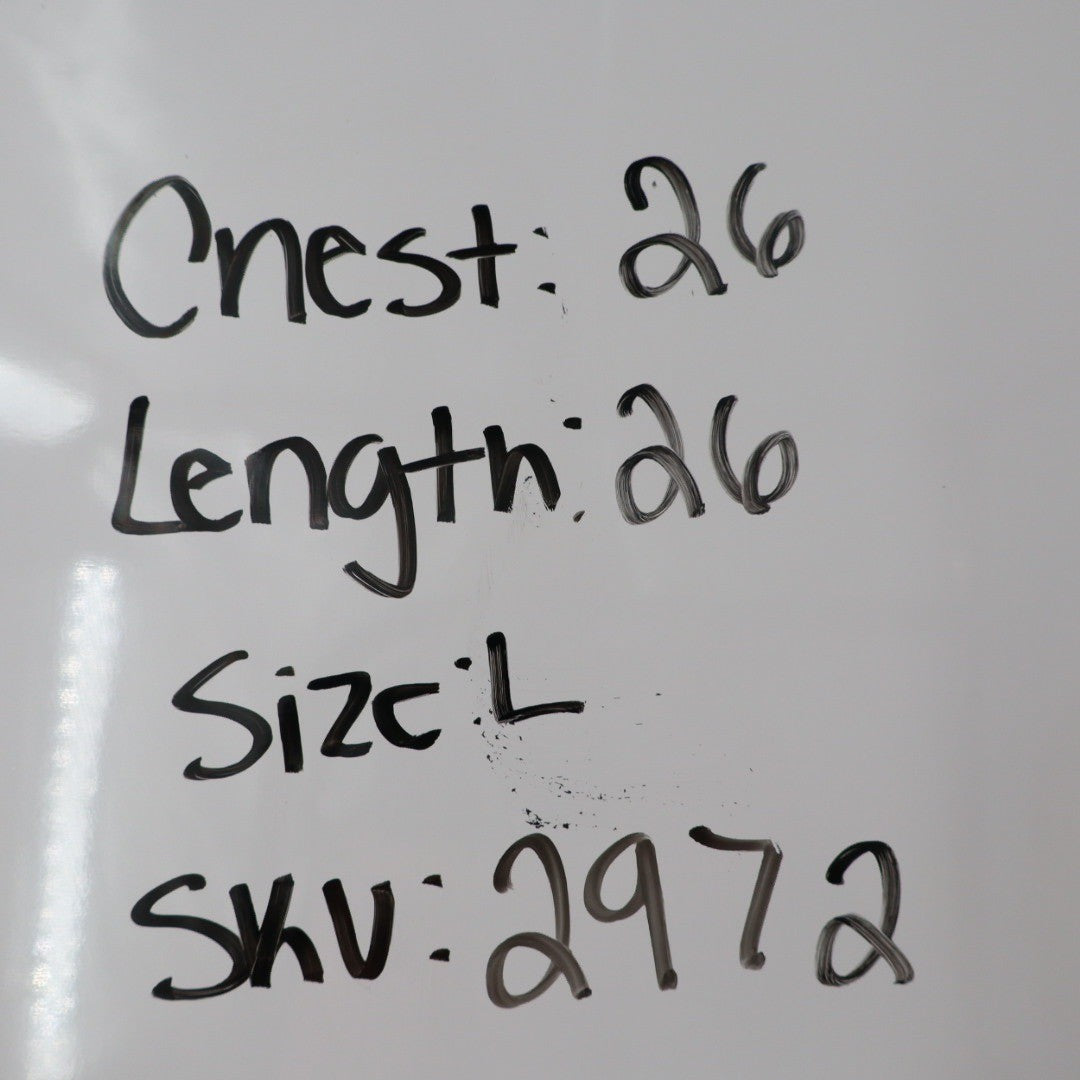 American Giant Linen Button Up Shirt Khaki Tan Short Sleeve Collared Size L