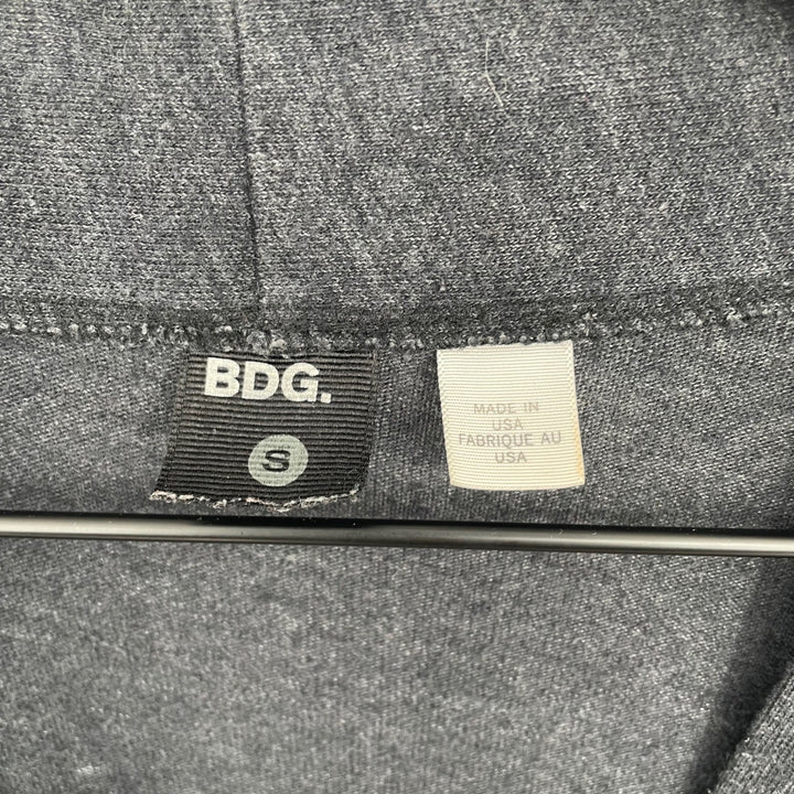 BDG Charcoal Gray Long Sleeve Button Front Cardigan Sweater Size S Pockets