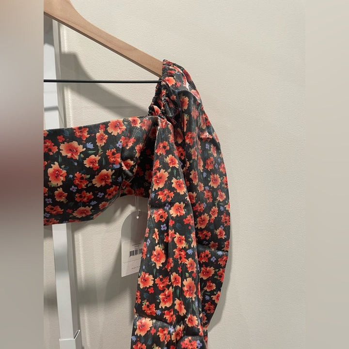 Rumer Soraya Crop Top Black Size M