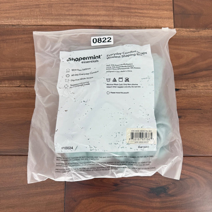 Shapermint Essentials Everyday Comfort Straps Wireless Shaping Bra