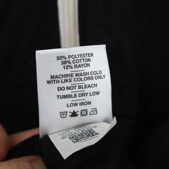 American Giant Womens Black Full Zip Hoodie Sweatshirt Size M Made in USA