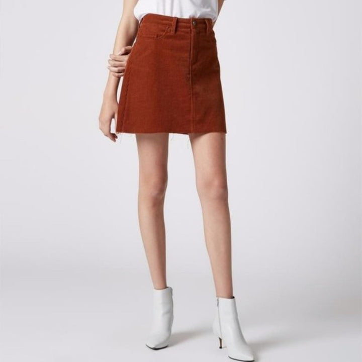 Blank NYC Clockwork Copper Skirt Size 27