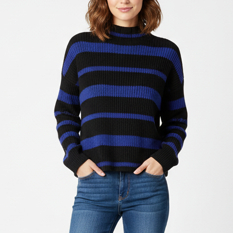 Madewell Ribbed Cashmere-Wool Blend Pullover Sweater Size XS