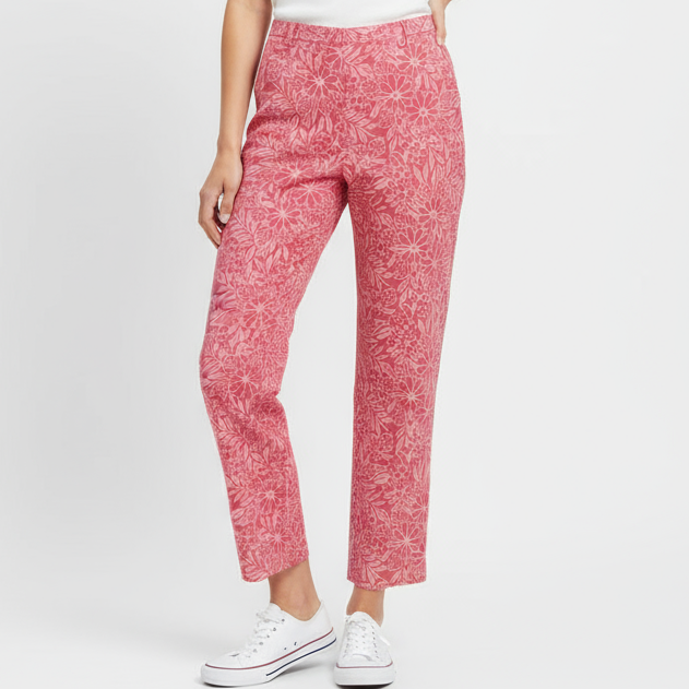 Tommy Bahama 100% Silk Floral Pants Size 4