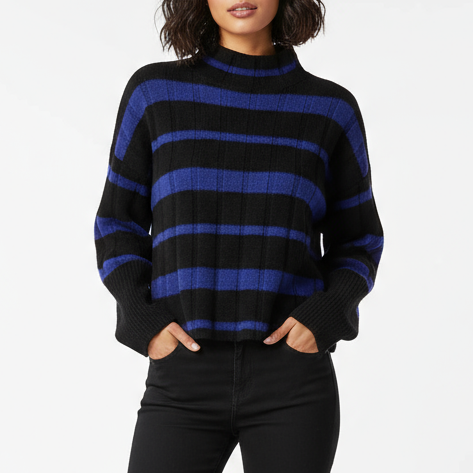 Madewell Ribbed Cashmere-Wool Blend Pullover Sweater Size XS