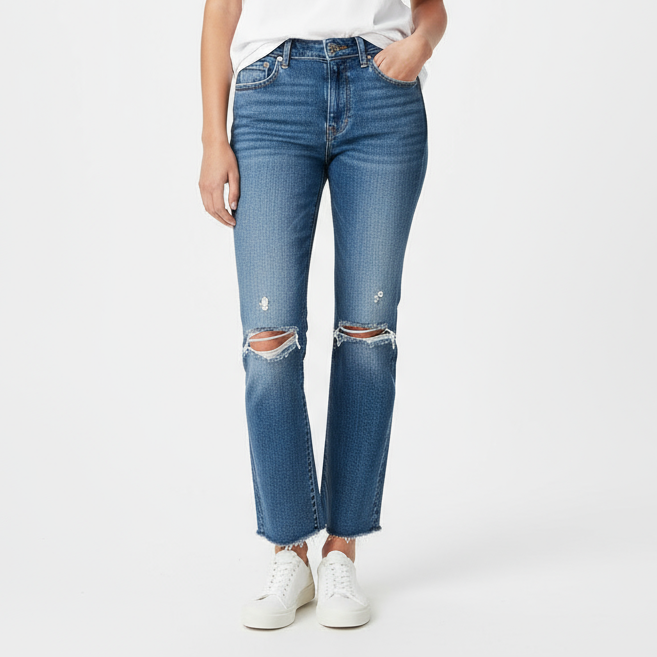 Madewell 10" High Riser Demi Boot Jeans Size 27