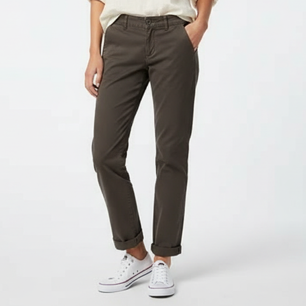 J.Crew Womens's 100% Cotton Grey Pant Size 4